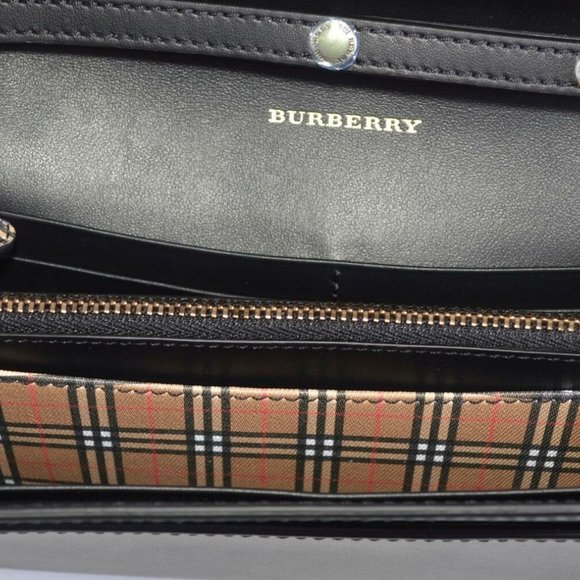 NWT BURBERRY VINTAGE CHECK HENLEY CROSSBODY BAG WALLET - Picture 7 of 8